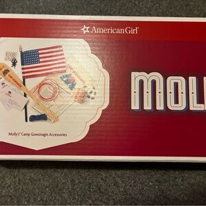American Girl Molly’s Camp Gowonagin Set New in Box
